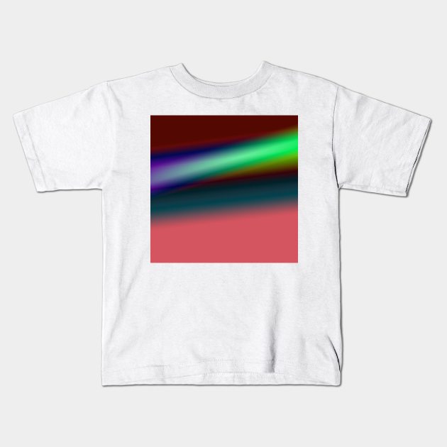 BLUE GREEN PURPLE PINK TEXTURE ART Kids T-Shirt by Artistic_st